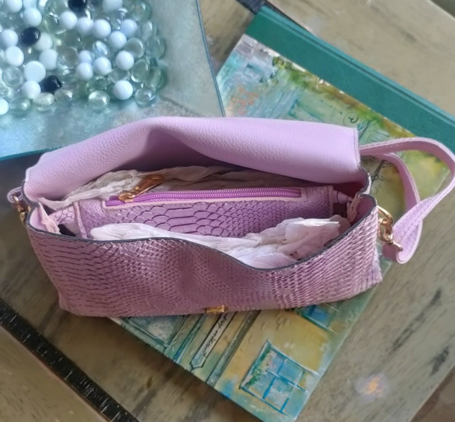 Purple Sling Bag