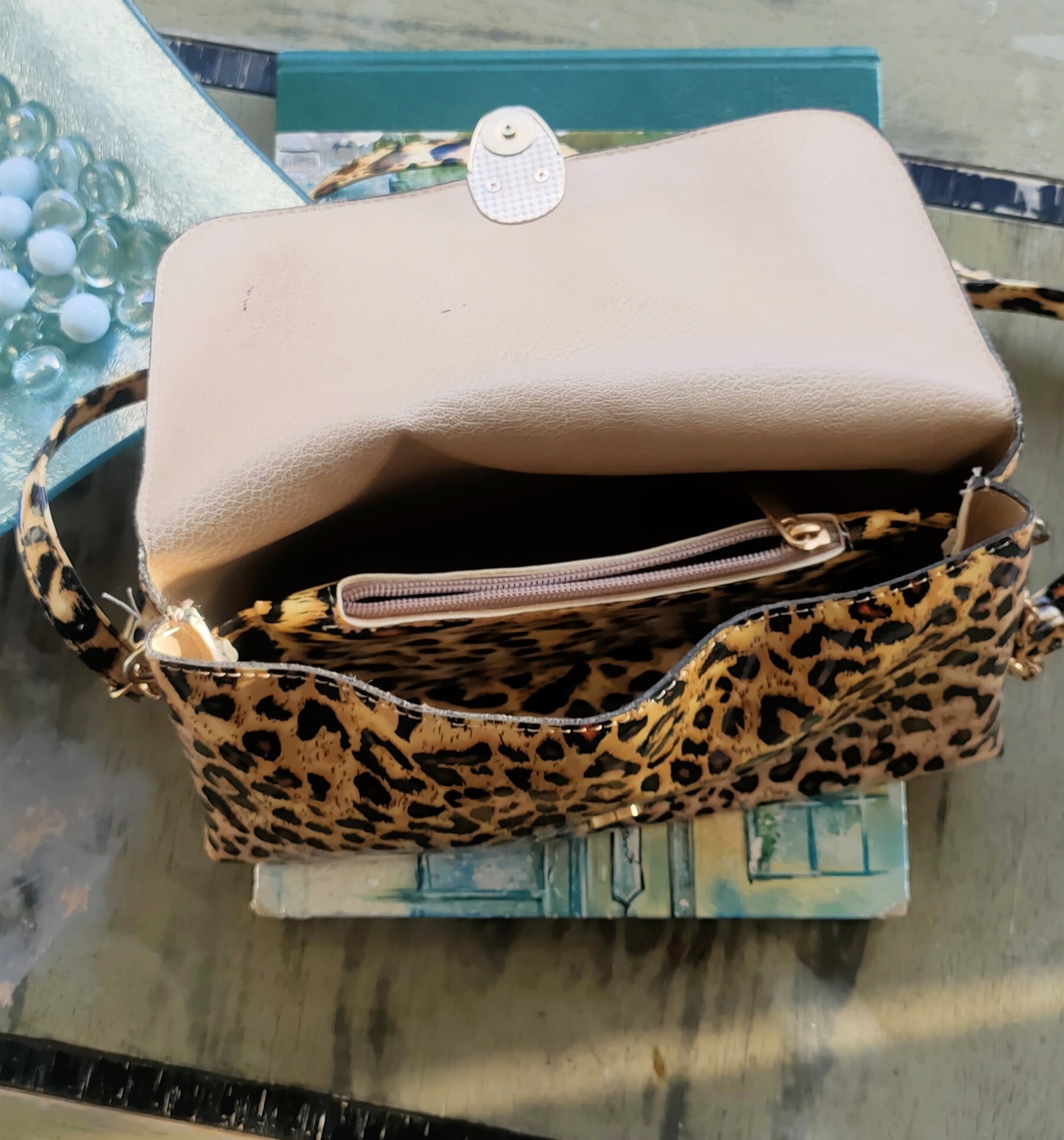 Animal Print Sling Bag