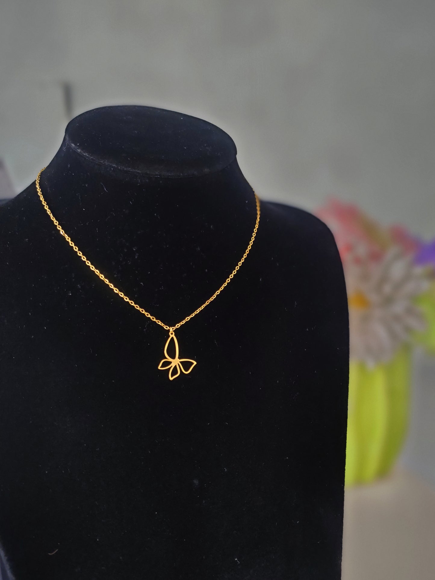 Bow Simplistic Necklace