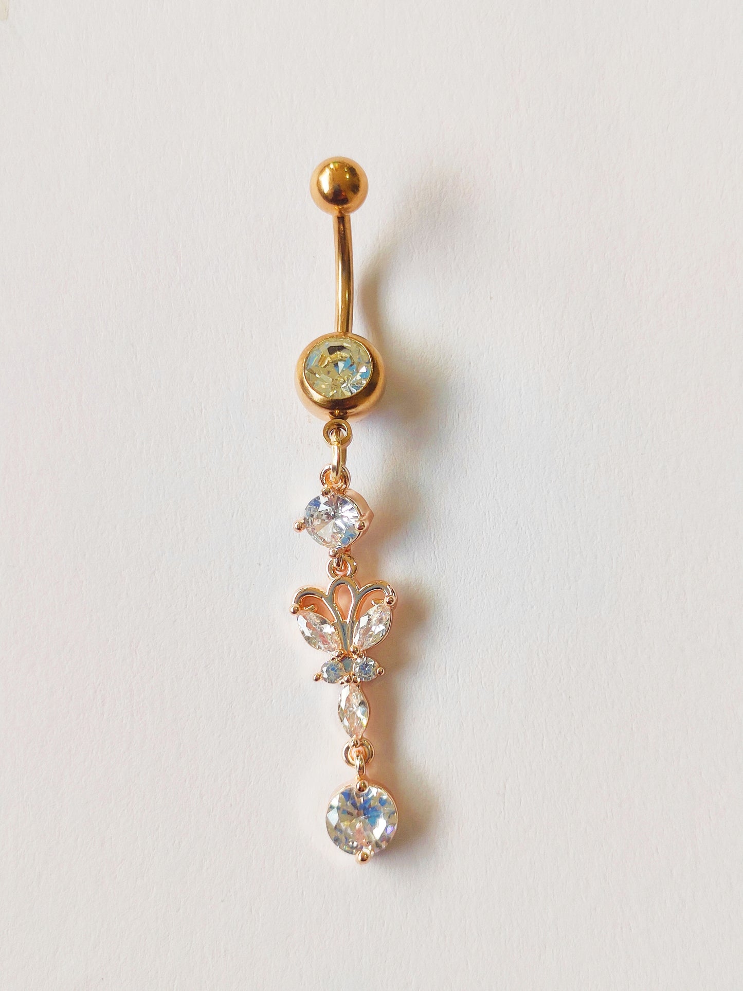 Butterfly Tier Belly Ring