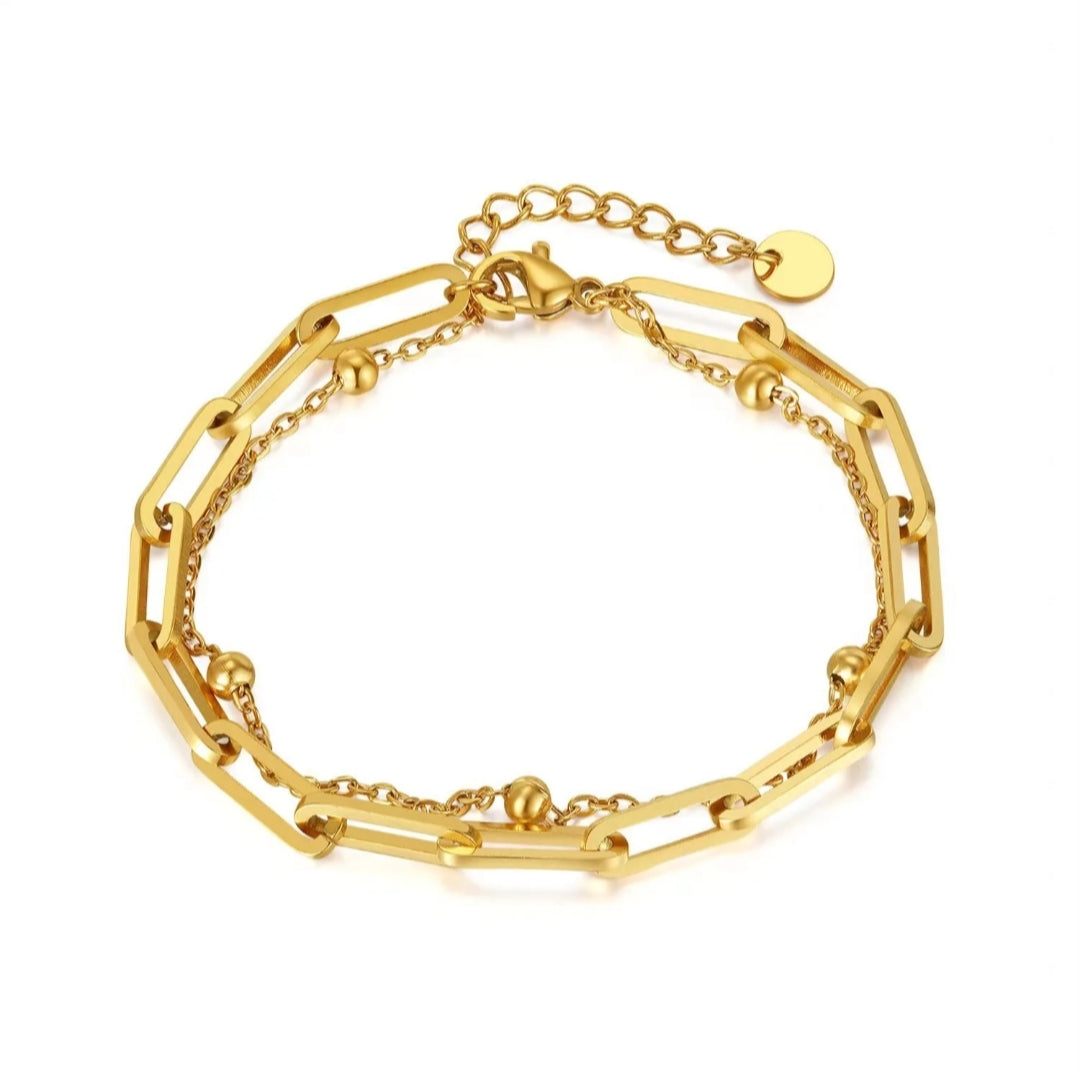 Duo Link Nodes Bracelet