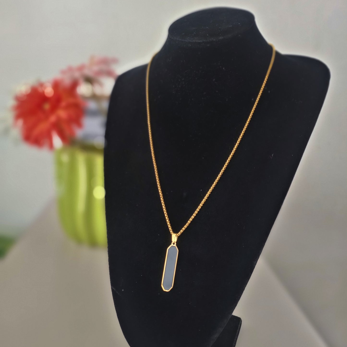 Bold Black Necklace