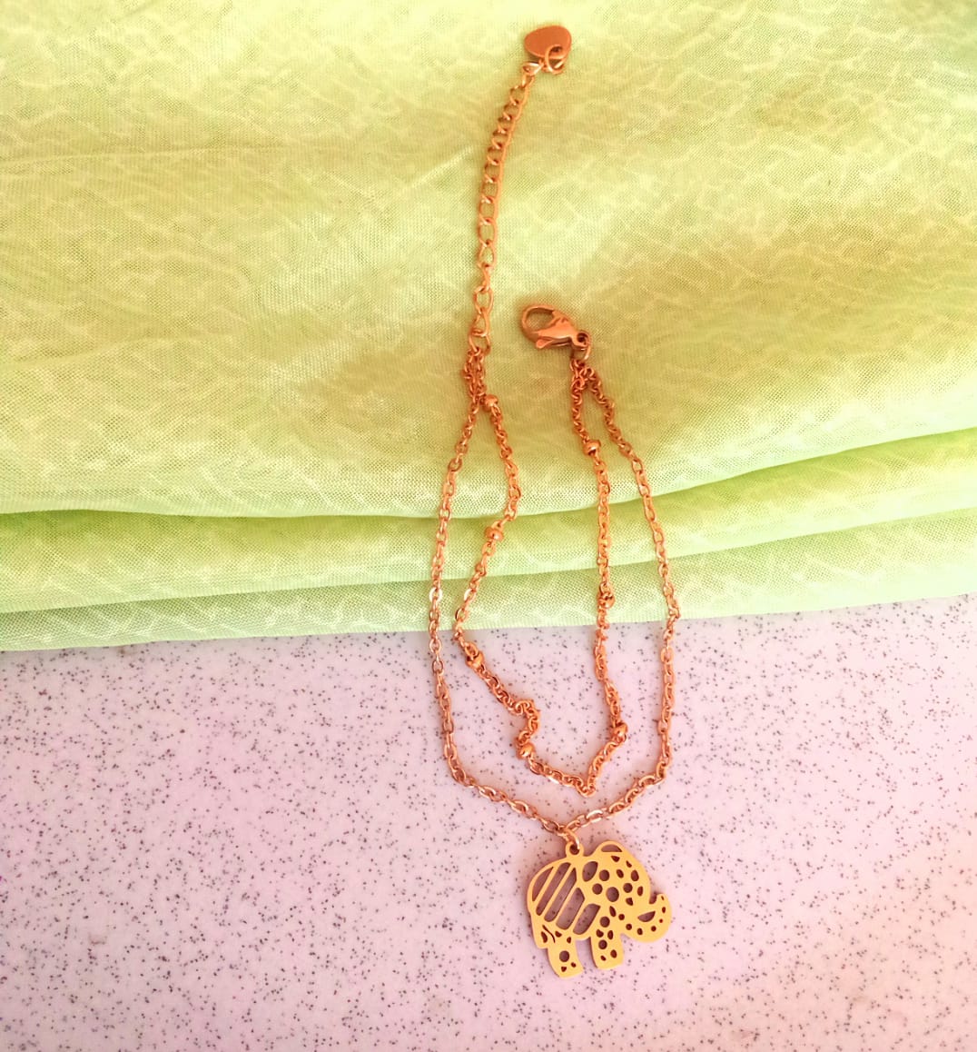 Elephant Layered Bracelet