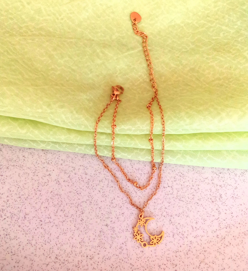 Crescent Layered Bracelet