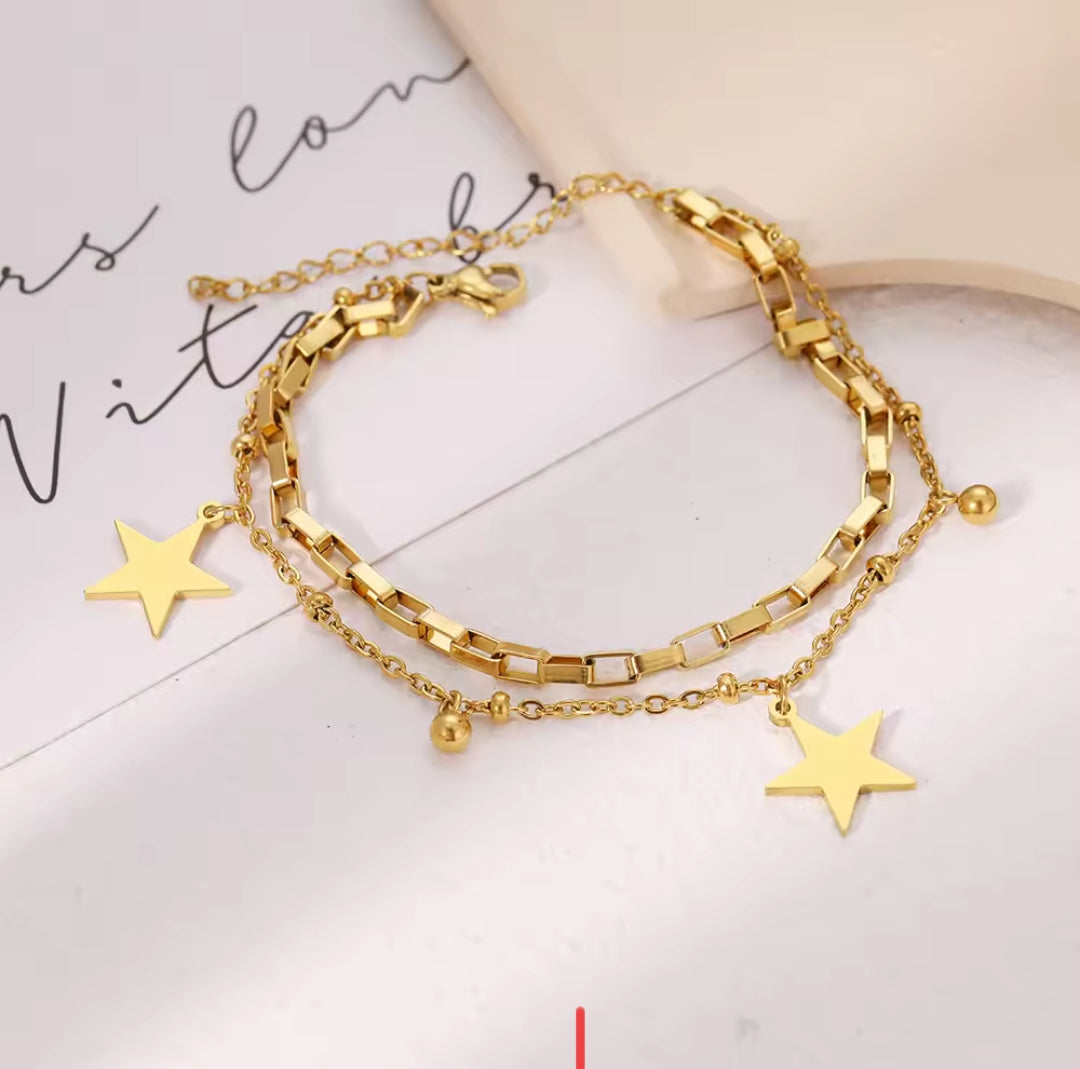 Starry Double Bracelet