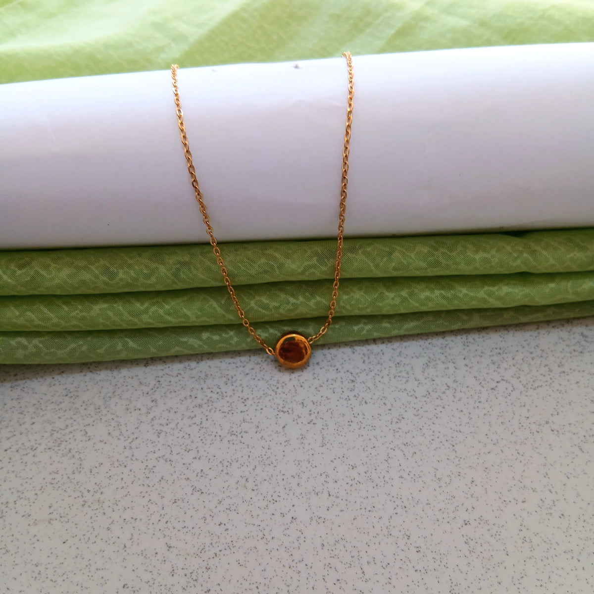 Minimalist Circular necklace