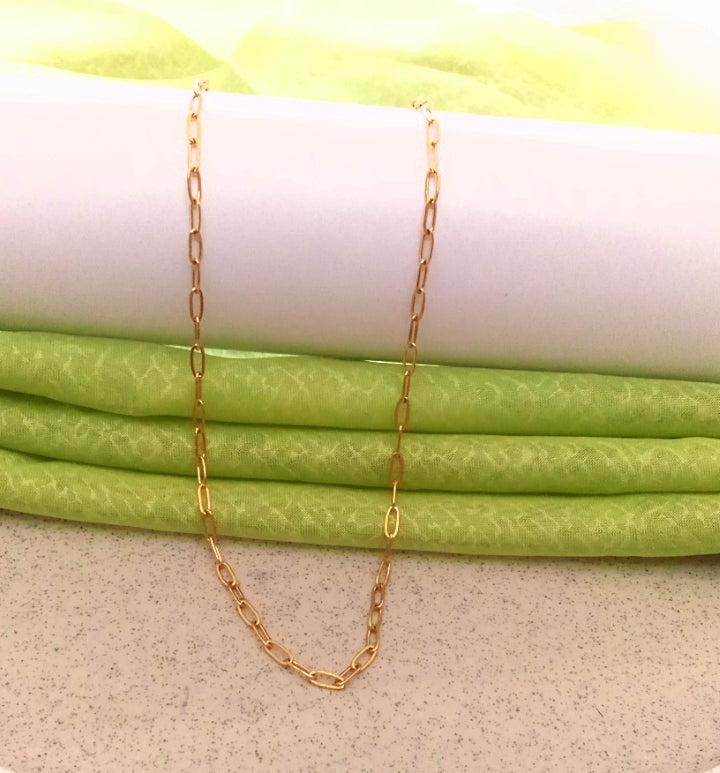 Minimalist Paperclip Necklace