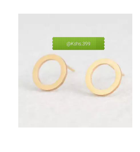 Circle Stud Earring