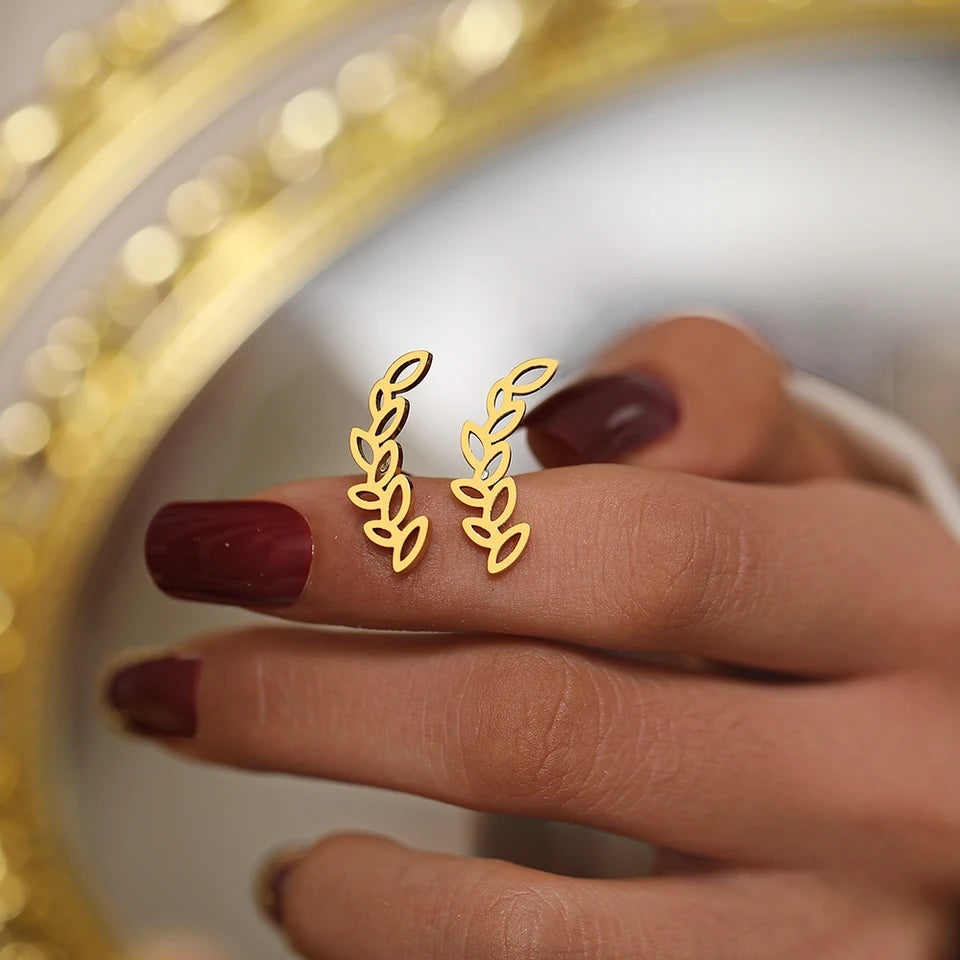 Twig Stud Earring