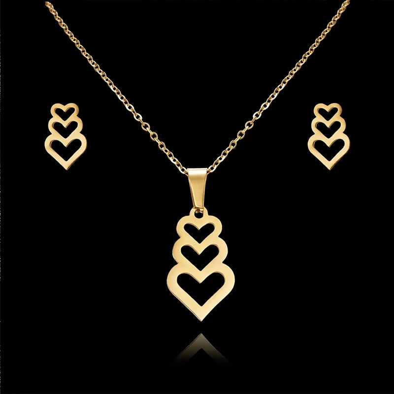 Tri~Love Necklace set