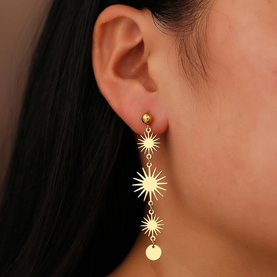 Sun Rays Earrings