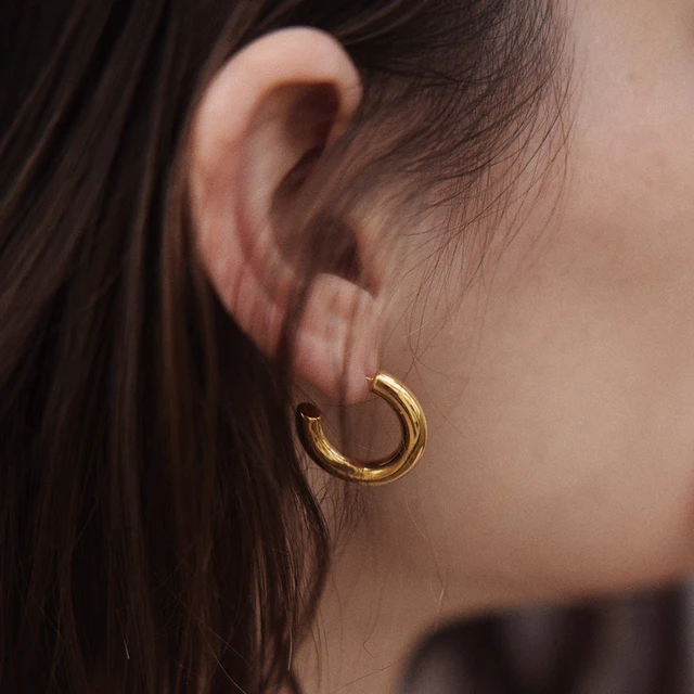 Thicke Loop Earrings