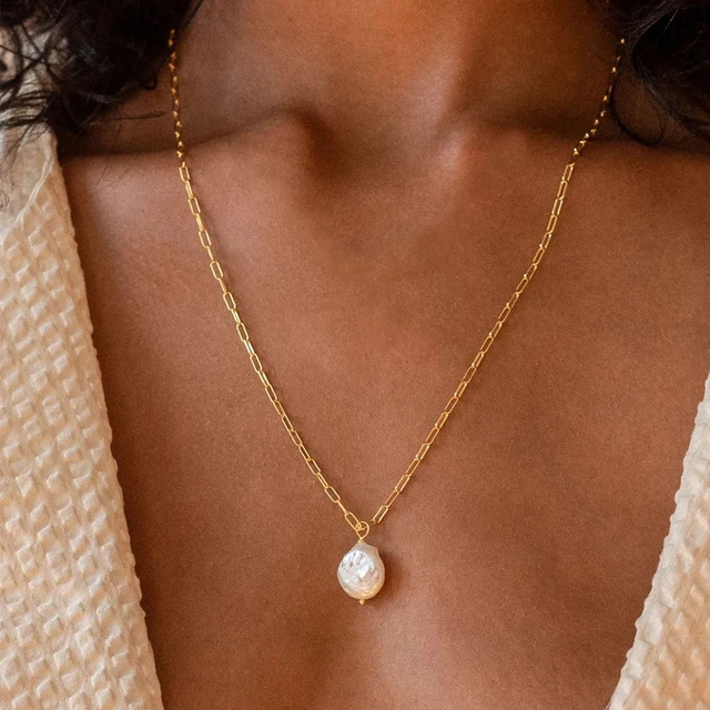 Pearl Drop Necklace