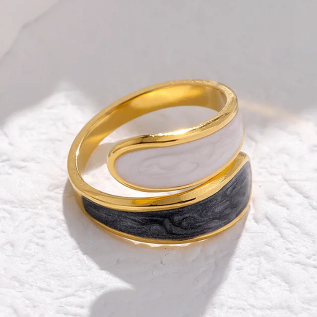 Black Opal Cocktail Ring