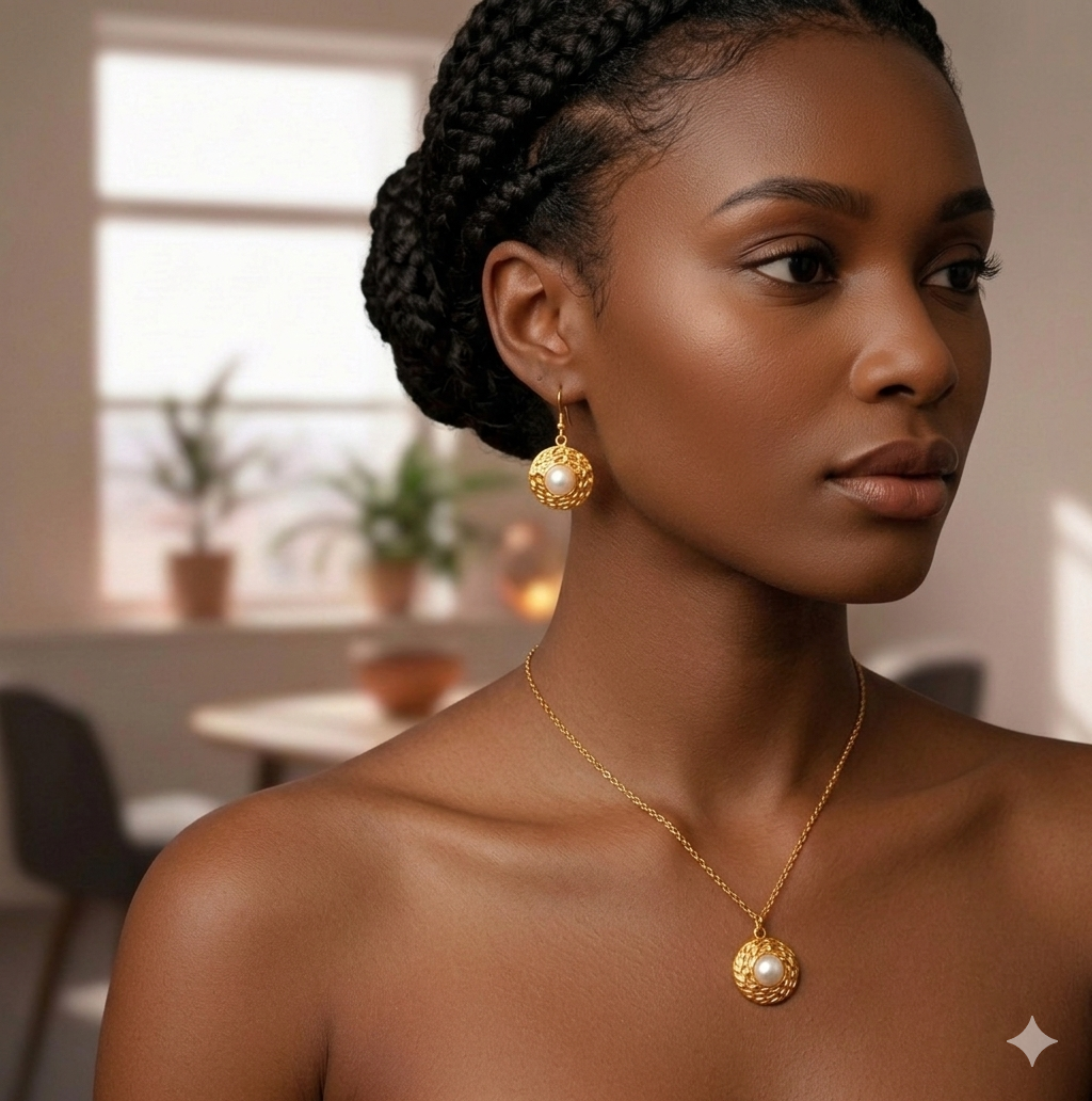 Pearl Regal Earrings