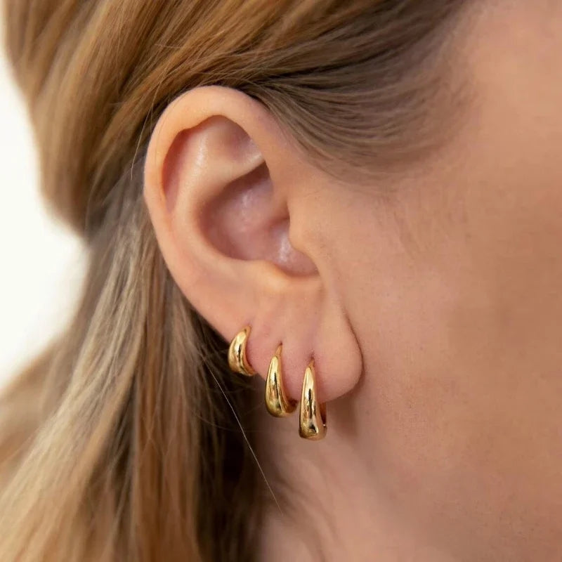 Triple Stack Earrings