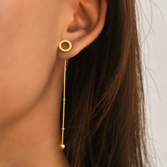 Circle Dangle Earrings