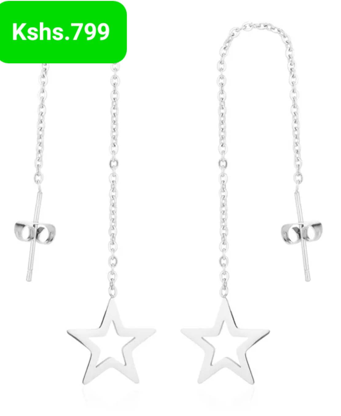 Star Drop Earrings