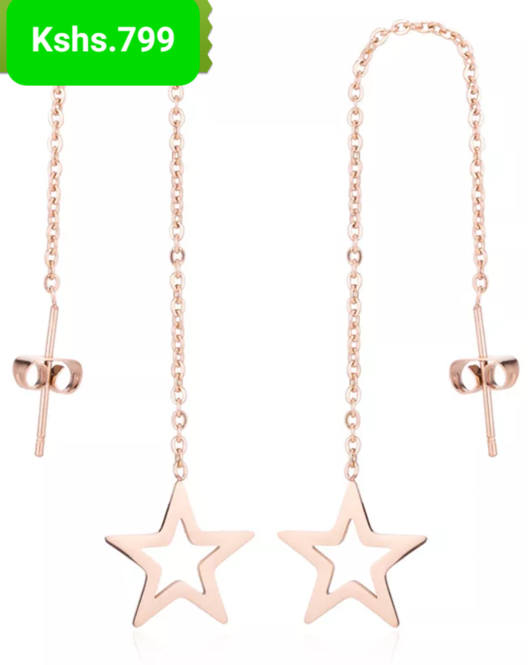 Star Drop Earrings