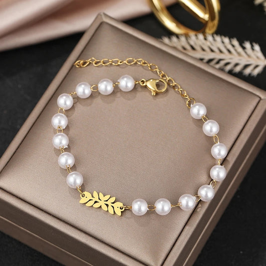 Vine Pearl Bracelet