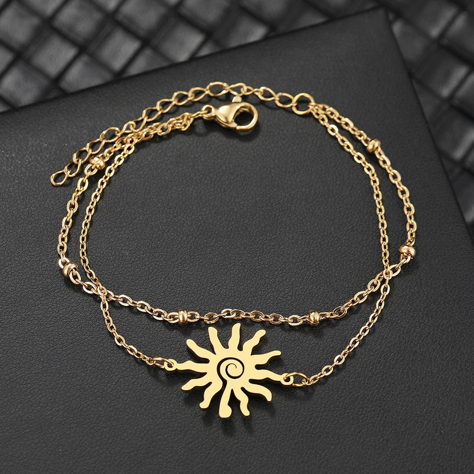 SunRays Layered Bracelet