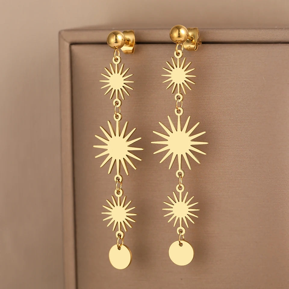 Sun Rays Earrings