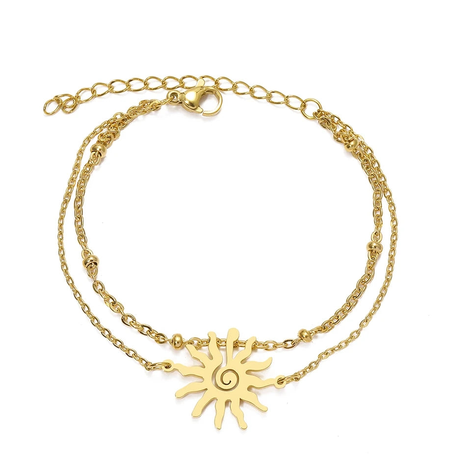 SunRays Layered Bracelet