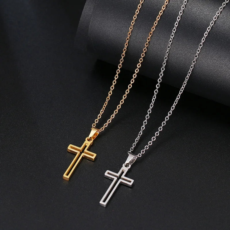 Cross Chain Rupa Cross Chain Necklace – Chic Favs