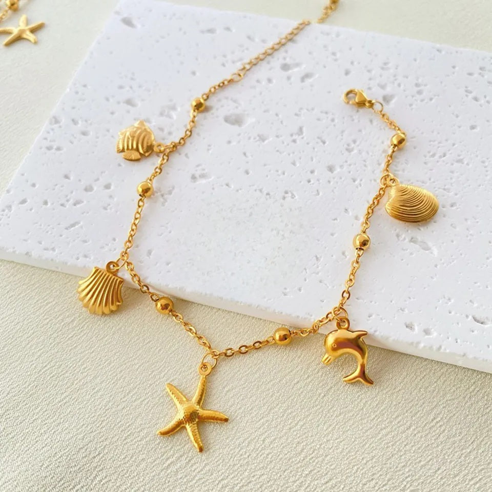 Sea Vibes  Anklet