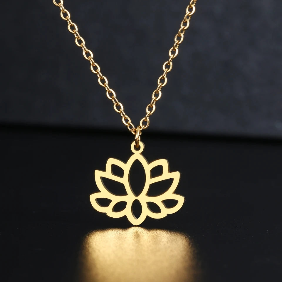 Lotus Flower Necklace