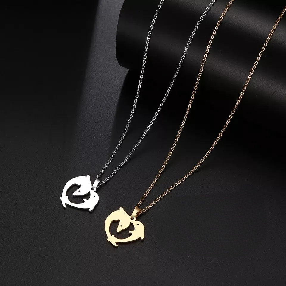 Love Dolphin Necklace