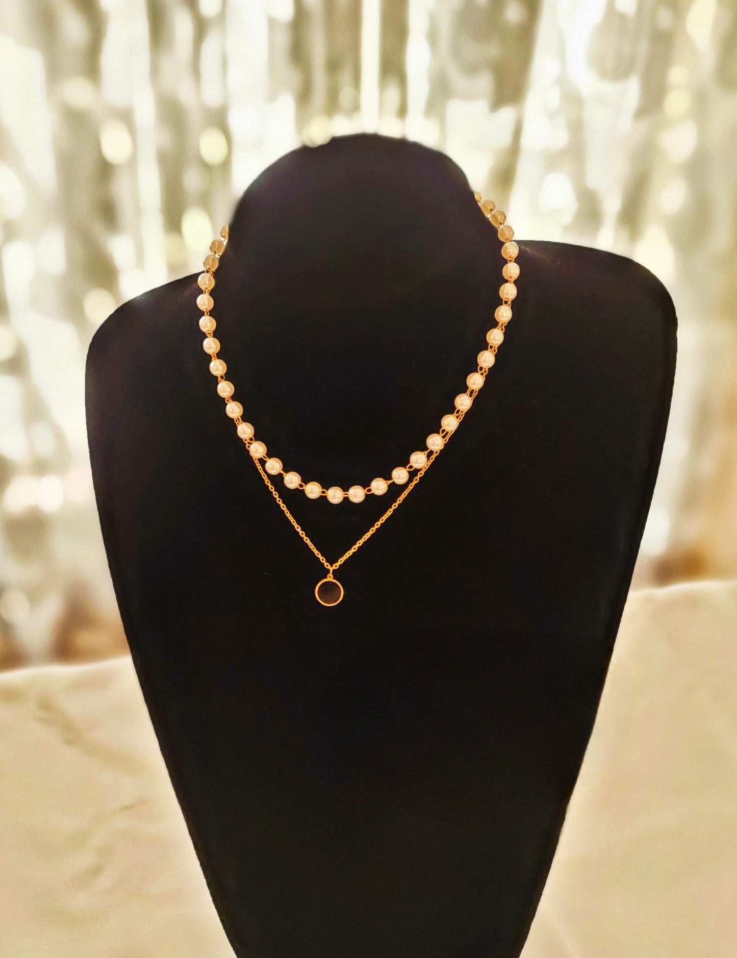 Pearl Layered Necklace