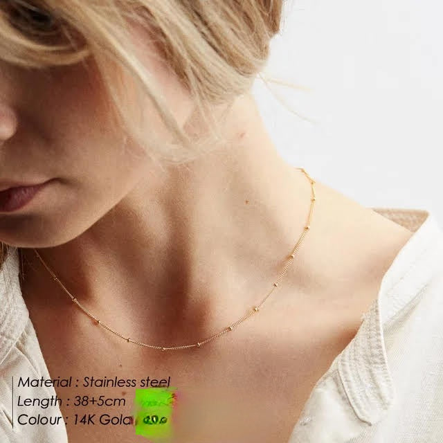 Nodes Dainty Necklace