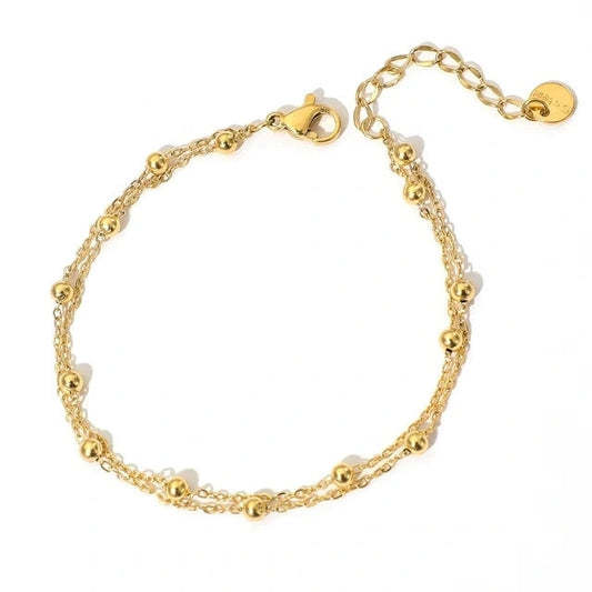 Nodes Layered Anklet