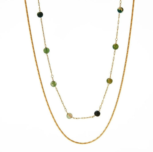 Green Crystal Necklace