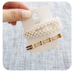 Pearl Hair Clips