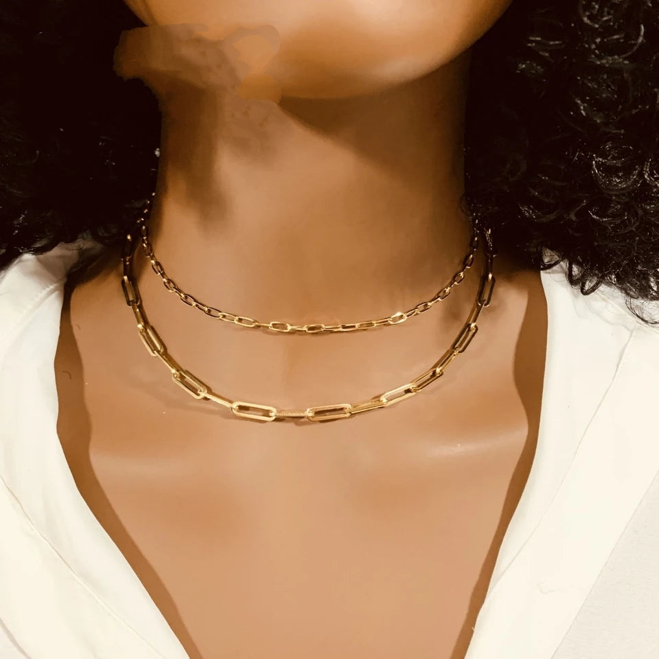 Gorg Paperclip Necklace