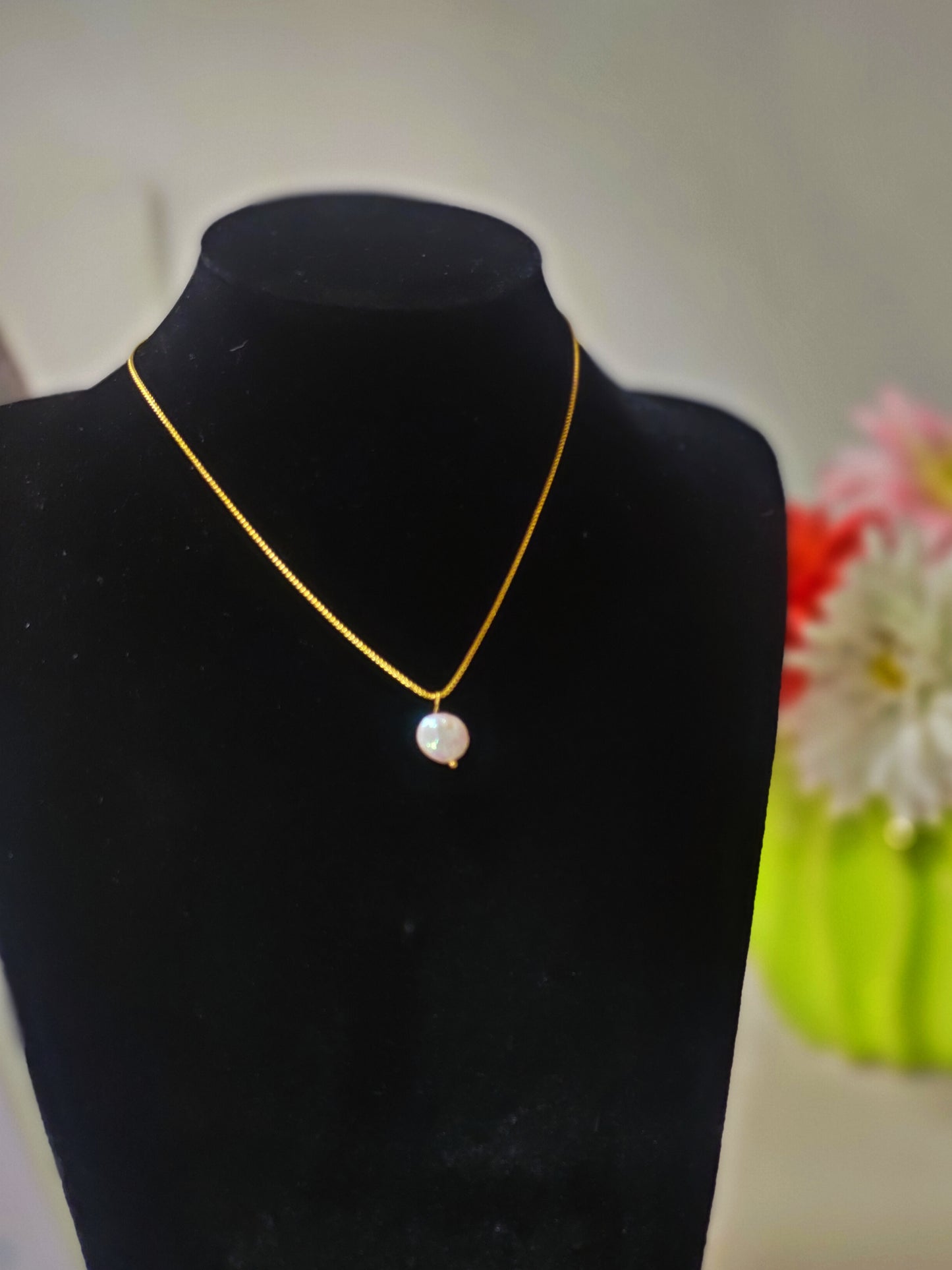 Pearl Minimalist Necklace