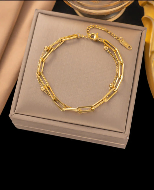 Duo Link Nodes Bracelet