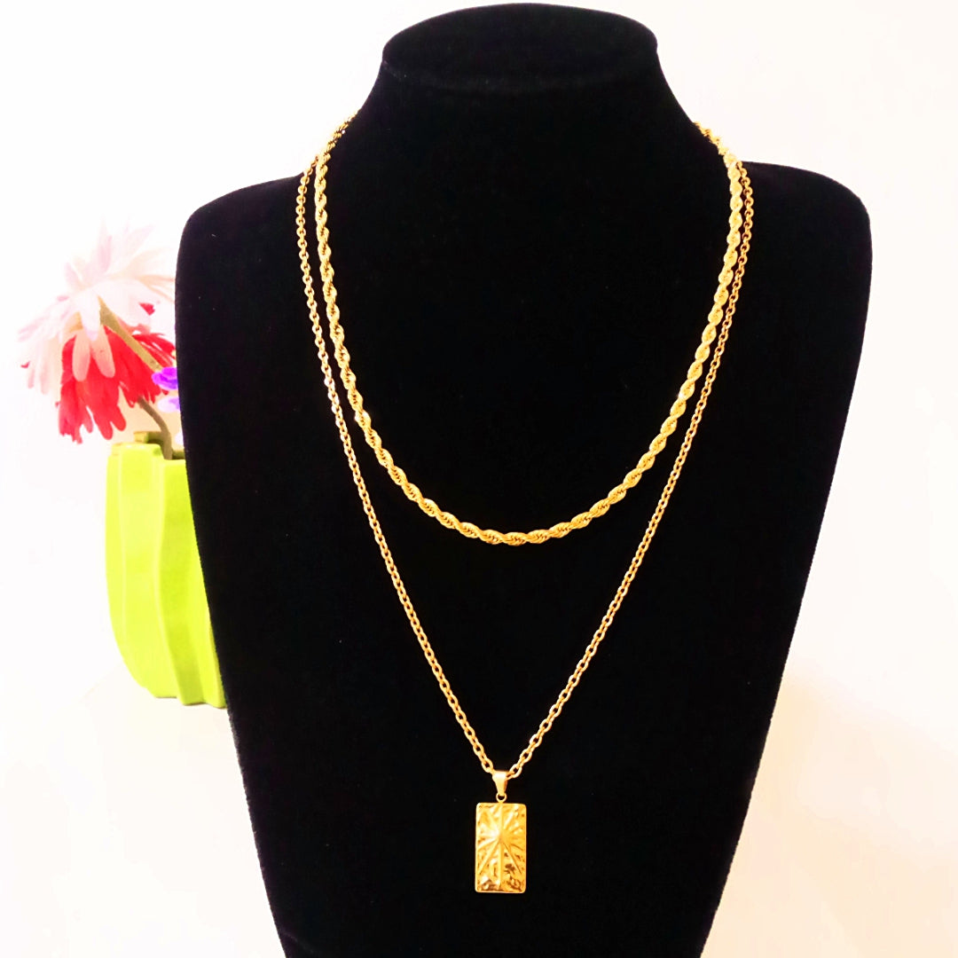 Rope Double Necklace