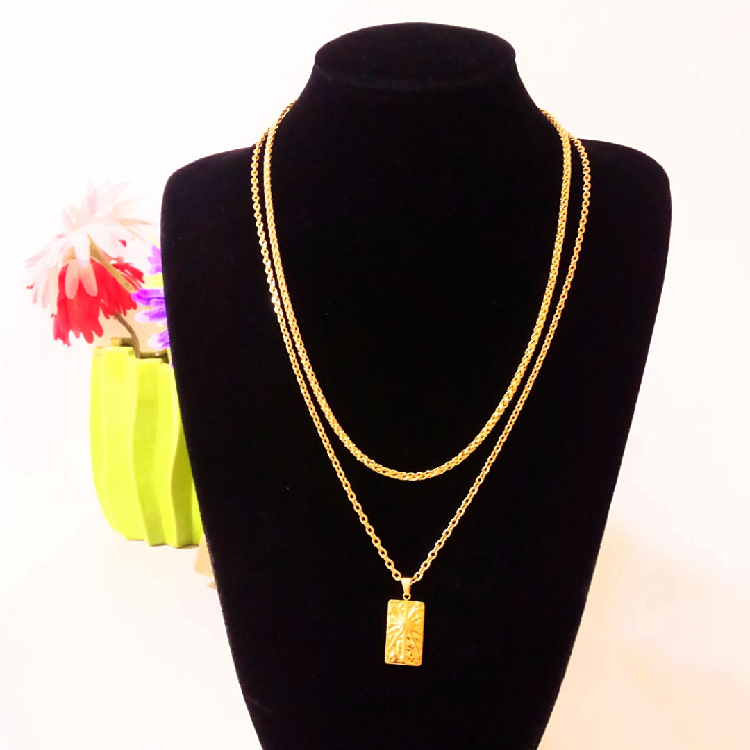 Bran Double Necklace