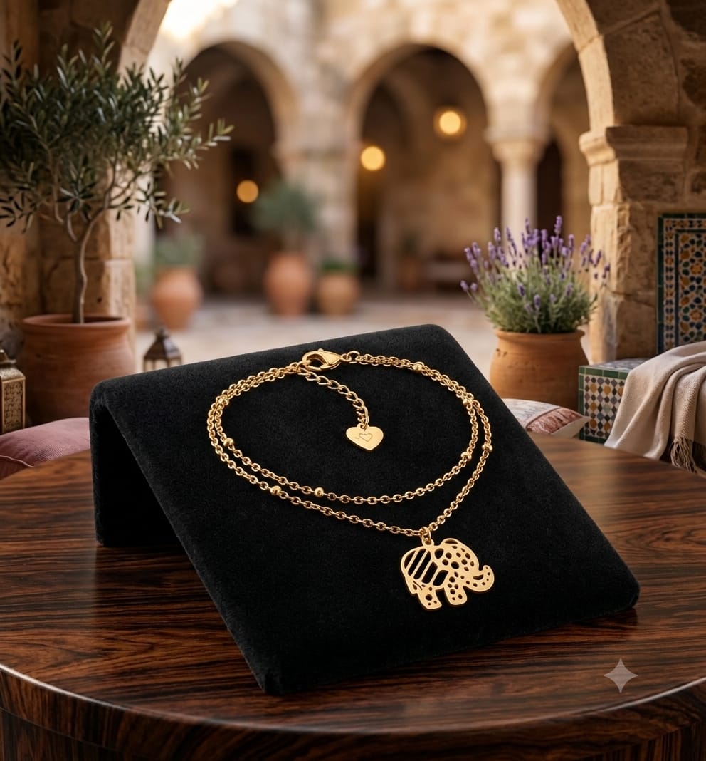 Elephant Layered Bracelet