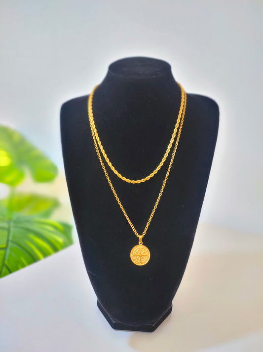 Twist Double Necklace