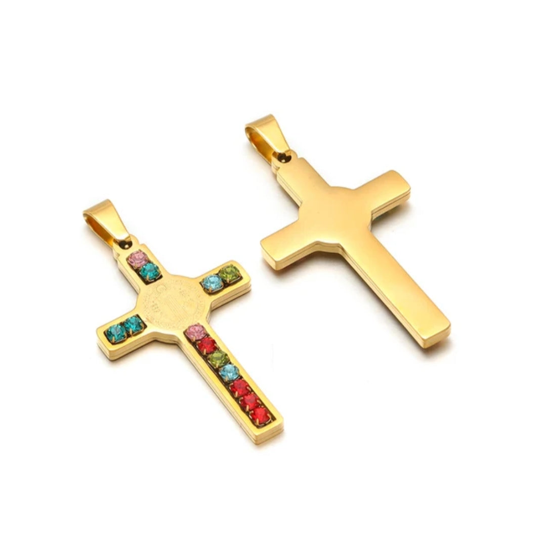 Gleam Cross Necklace