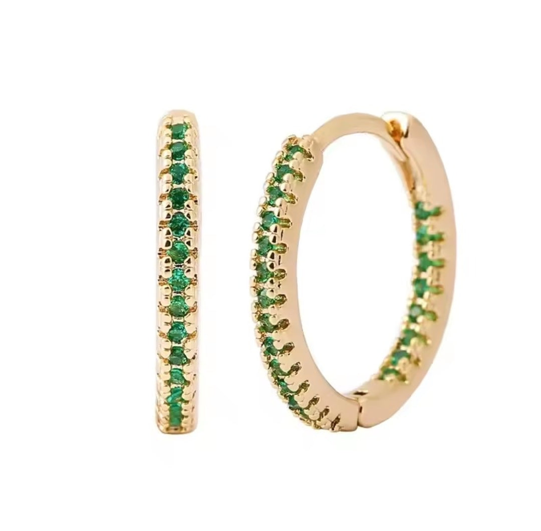 Colored Loop Earring