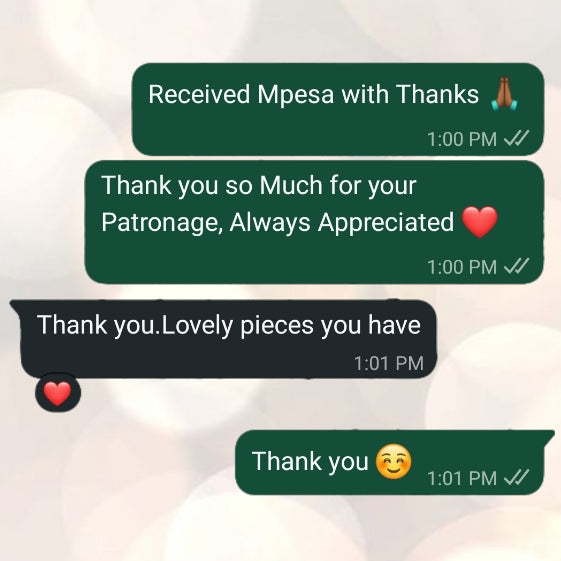 WhatsApp customer conversation