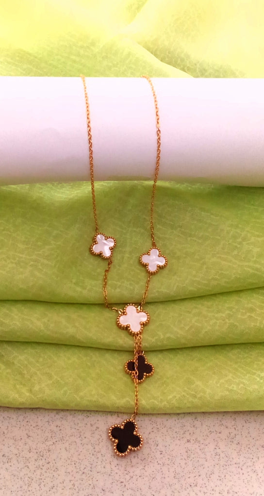 Clover Drop Necklace