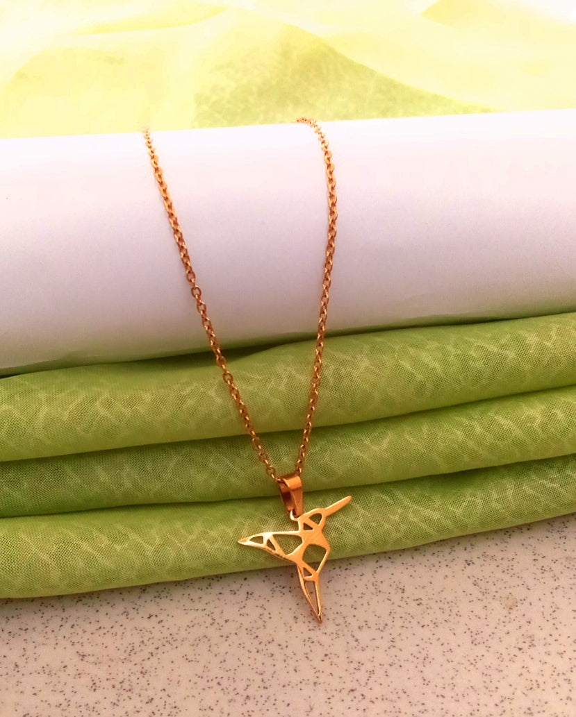 Humming Bird Pendant Chain