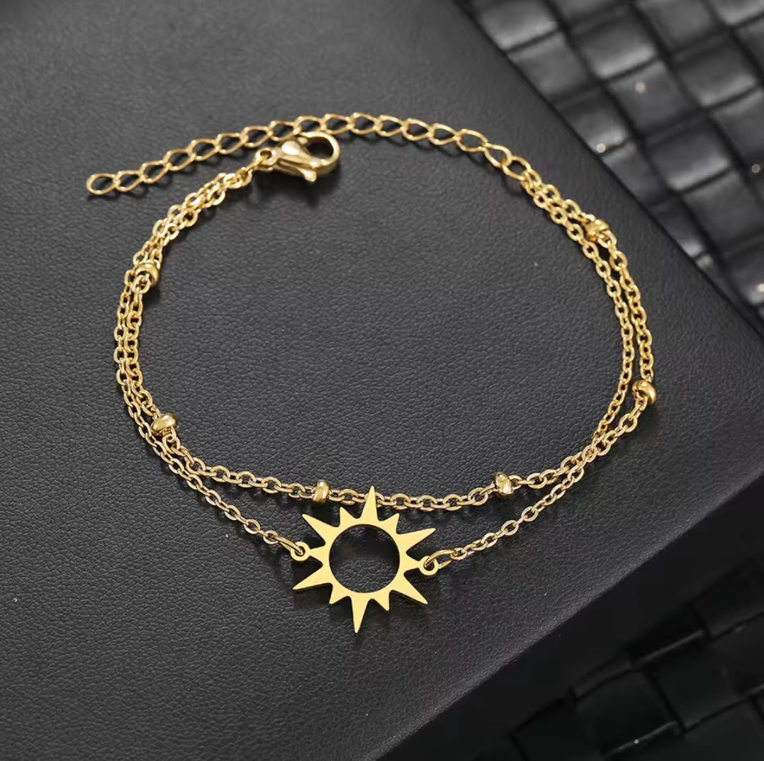 Sunshiny Layered Bracelet