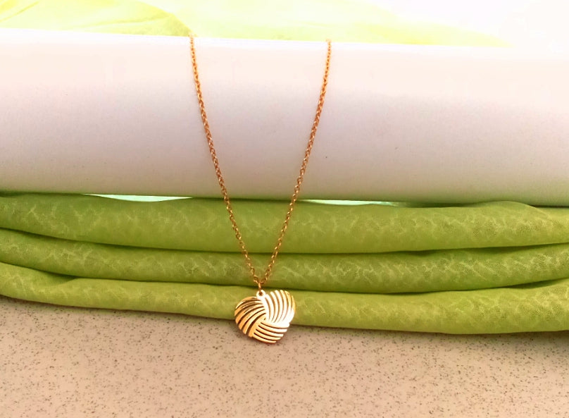 Woven Heart Necklace